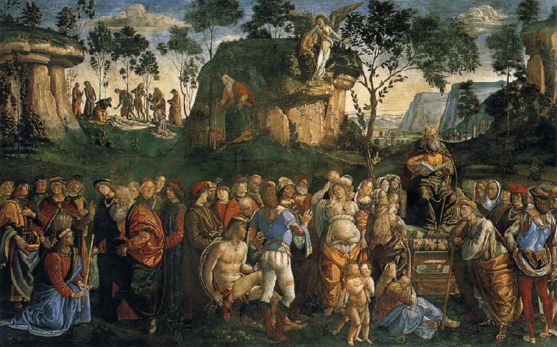 Luca Signorelli Testament and death Moses